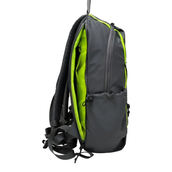 New Elliker Keswick Zip Top Backpack 22L greyneon