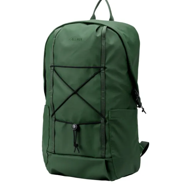 Best Elliker Kiln Hooded Zip Top Backpack 22L green
