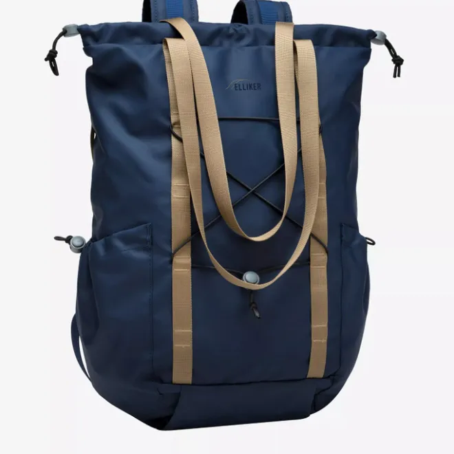 New Elliker Pasque Backpack Tote navy