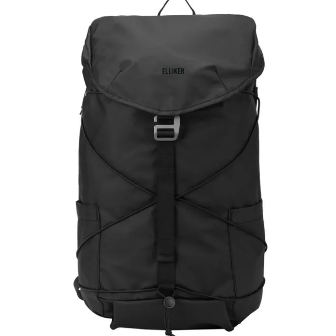 Elliker Wharfe Flap Over Backpack 22L black