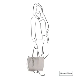 Hot Emily & Noah Elke Cityshopper L light grey