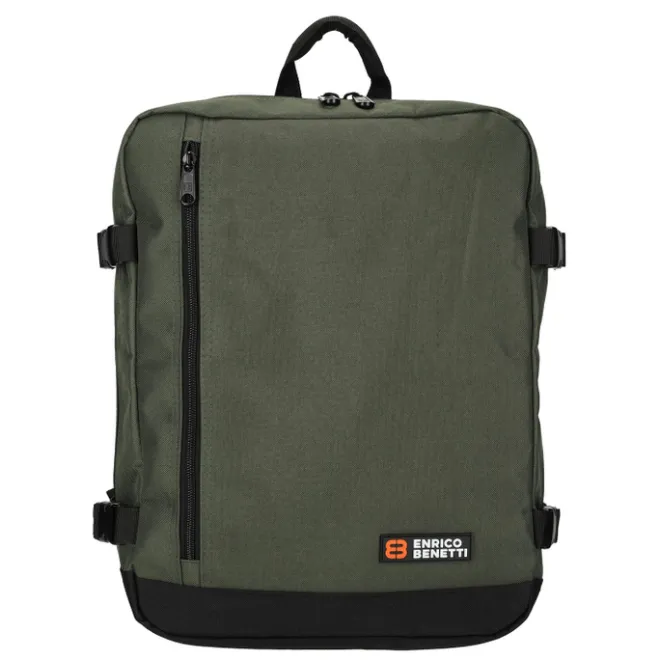 New Enrico Benetti Amsterdam Cabin Backpack 17" olive