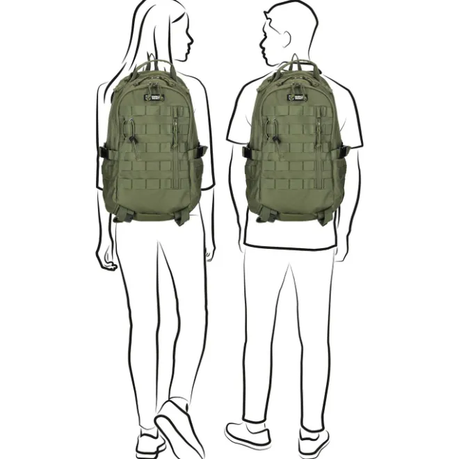 Hot Enrico Benetti Arizona Laptop Backpack 15" olive