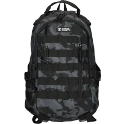 Enrico Benetti Arizona Laptop Backpack 15" black camouflage