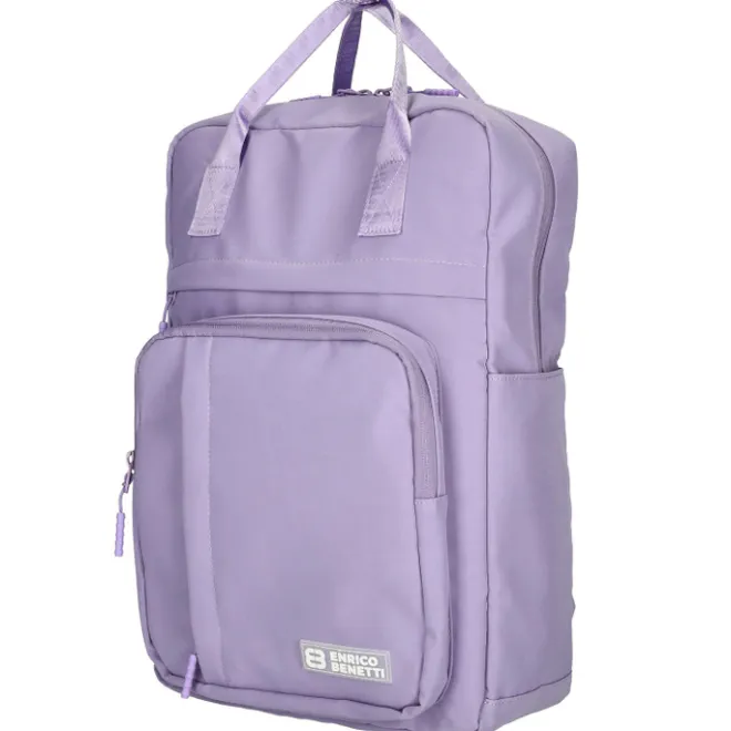 Hot Enrico Benetti Aruba 20L Laptop Backpack 14" lila