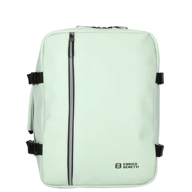 Hot Enrico Benetti Bergen Waterproof Cabin Backpack 15" mint