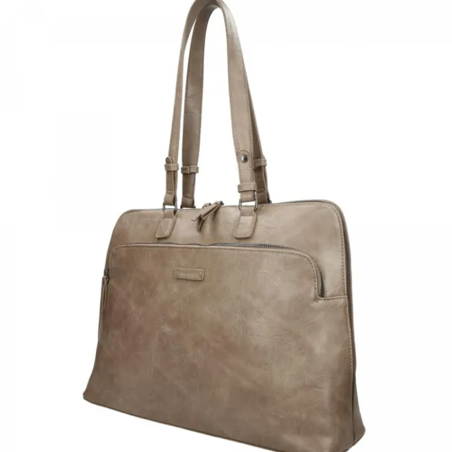 Online Enrico Benetti Caen Laptop Bag 15" light taupe
