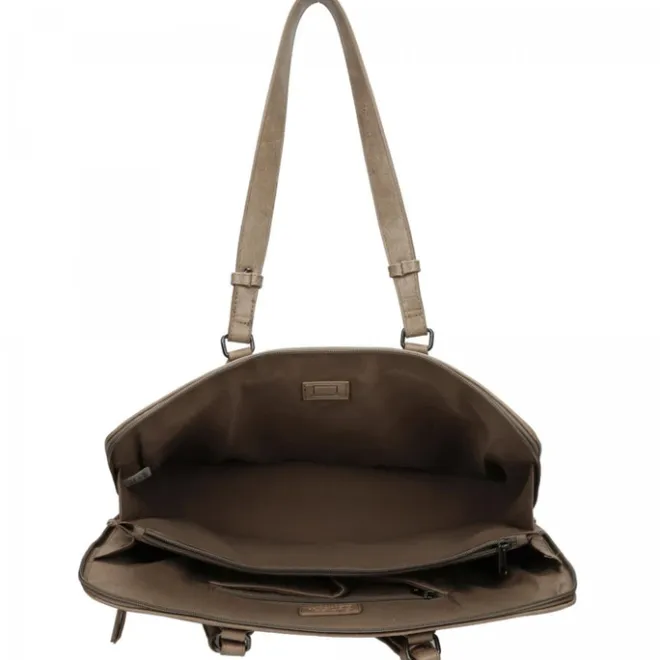 Online Enrico Benetti Caen Laptop Bag 15" light taupe