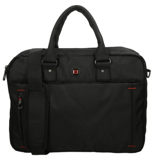Outlet Enrico Benetti Cornell Laptop Bag 15'' zwart