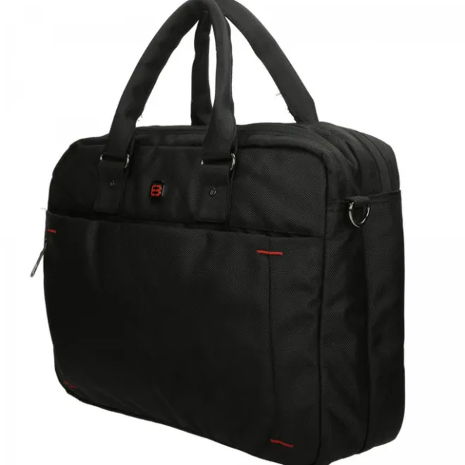 Outlet Enrico Benetti Cornell Laptop Bag 15'' zwart