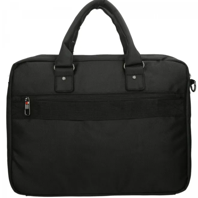 Outlet Enrico Benetti Cornell Laptop Bag 15'' zwart