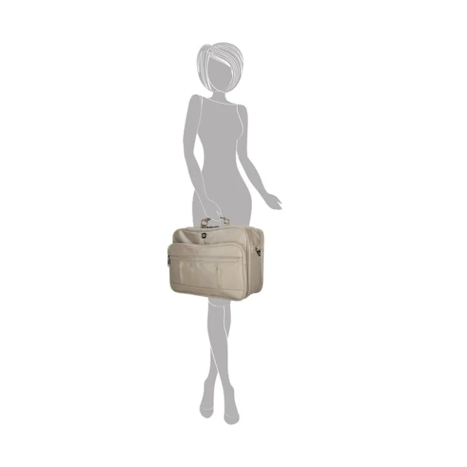 Hot Enrico Benetti Cornell Reporter Bag 15.6'' champagne
