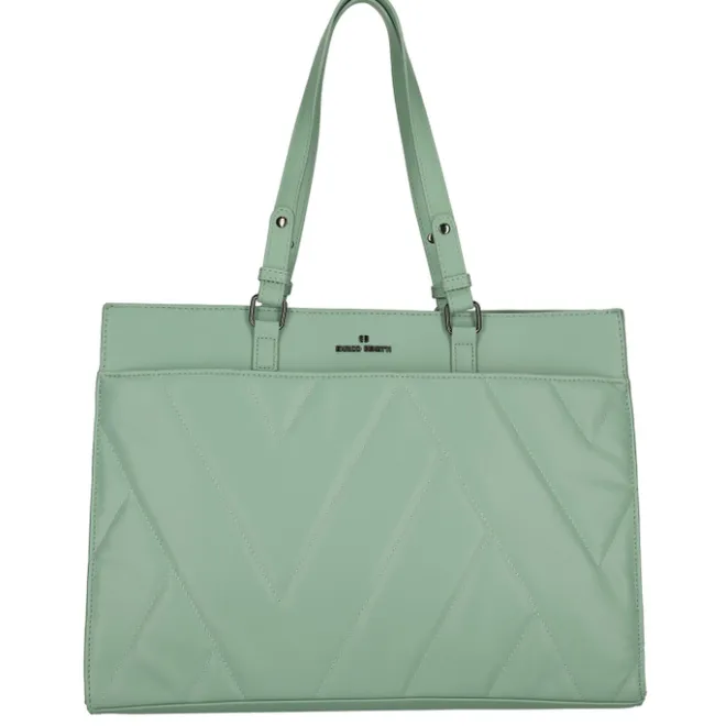 New Enrico Benetti Evie Shopper 15" green