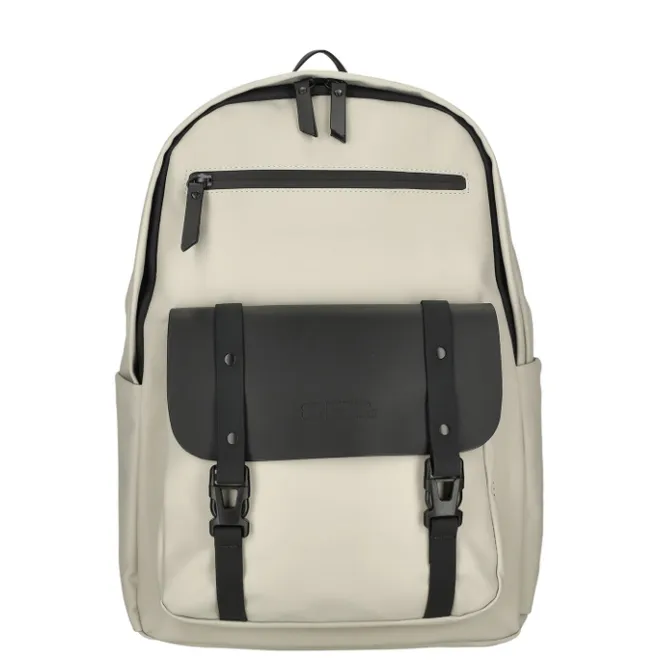 Best Enrico Benetti Glasgow Laptop Backpack 15" light taupe