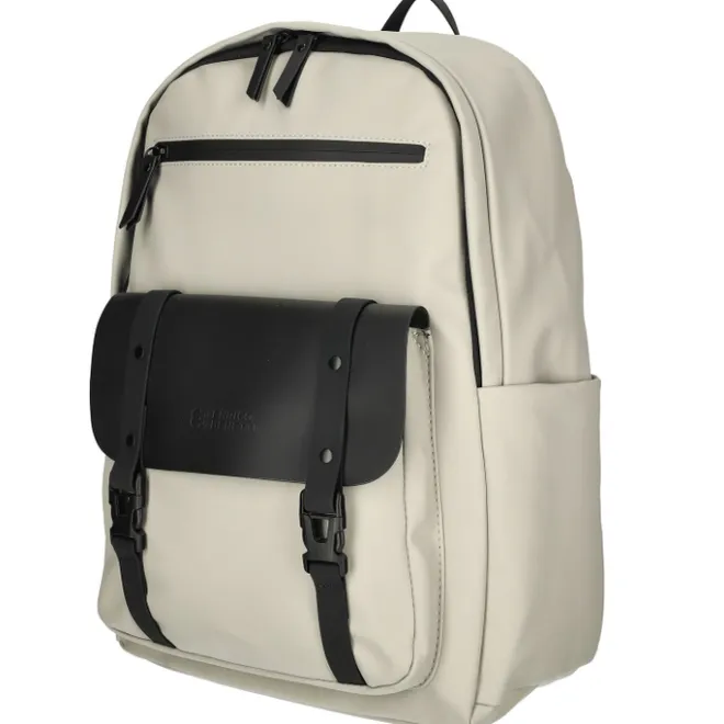 Best Enrico Benetti Glasgow Laptop Backpack 15" light taupe