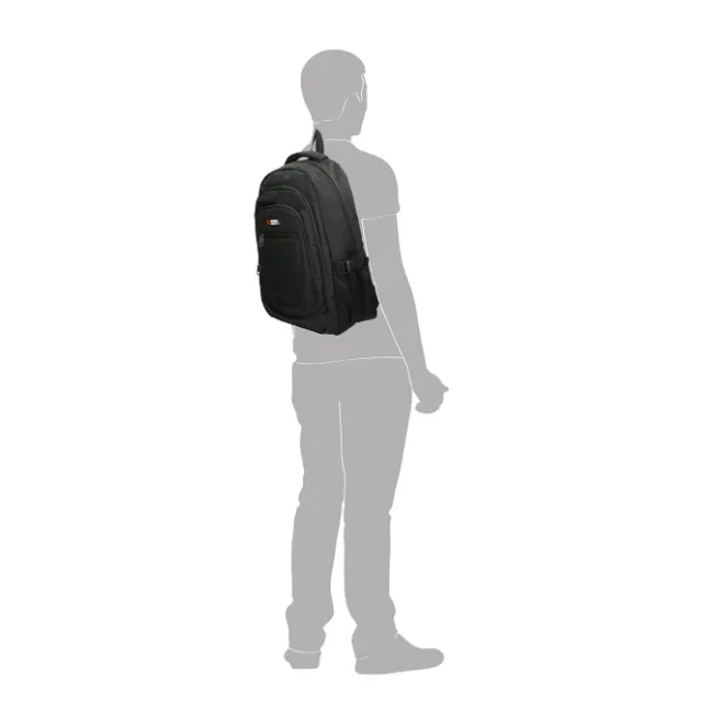 Outlet Enrico Benetti Hamburg 17'' Laptop Backpack black