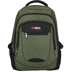 Best Enrico Benetti Hamburg 17" Laptop Backpack olijfgroen