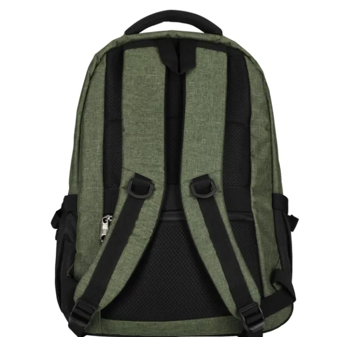 Best Enrico Benetti Hamburg 17" Laptop Backpack olijfgroen