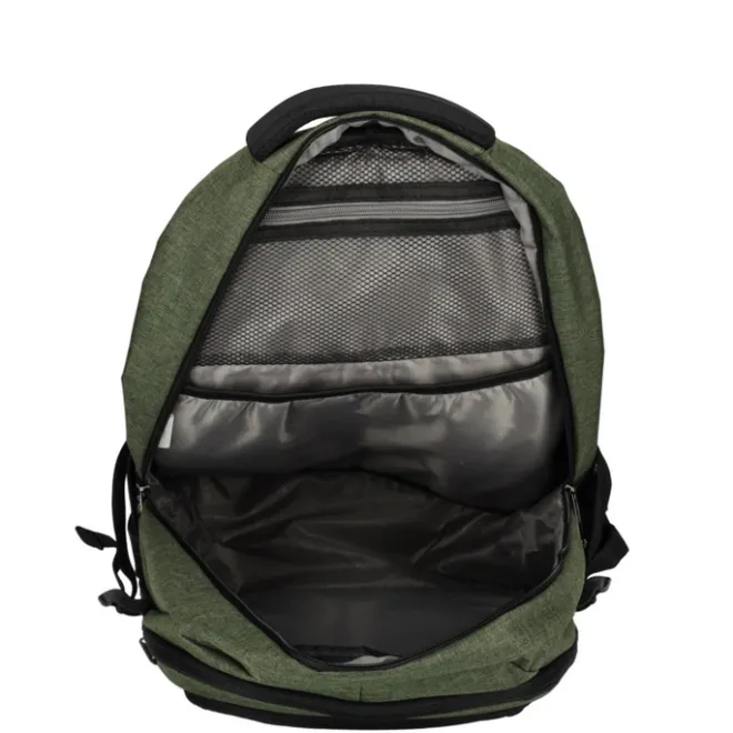 Best Enrico Benetti Hamburg 17" Laptop Backpack olijfgroen