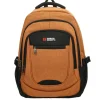 Outlet Enrico Benetti Hamburg 17'' Laptop Backpack rust