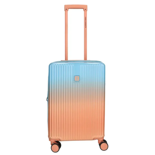 Best Enrico Benetti Havana Cabin Trolley 55 Expandable salmon