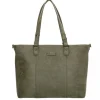 Sale Enrico Benetti Kate 15'' Laptop Shoulderbag olijfgroen