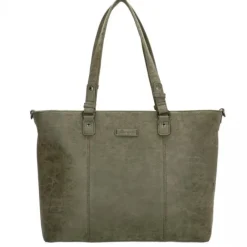 Sale Enrico Benetti Kate 15'' Laptop Shoulderbag olijfgroen