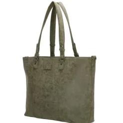 Sale Enrico Benetti Kate 15'' Laptop Shoulderbag olijfgroen