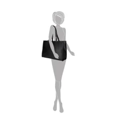 Outlet Enrico Benetti Lily Handbag 15" black