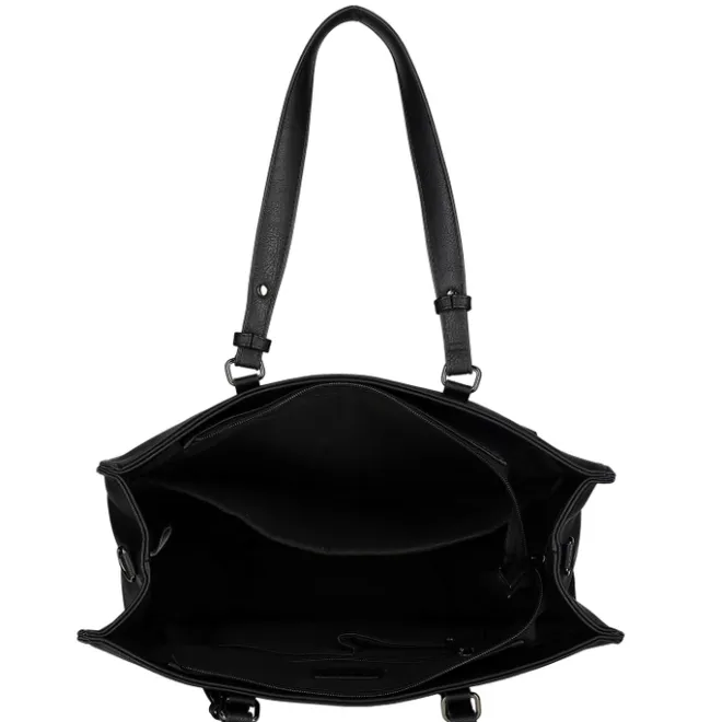 Outlet Enrico Benetti Lily Handbag 15" black