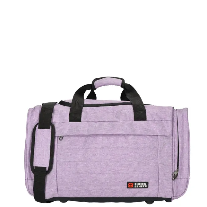 New Enrico Benetti Montevideo Sport / Travel Bag 55 lila
