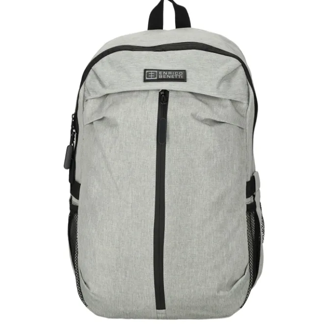 Clearance Enrico Benetti Newcastle Laptop Backpack 15" light grey