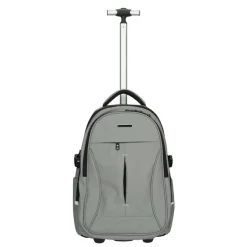 Best Enrico Benetti Northern Backpack Trolley 17" grey