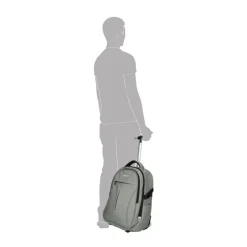 Best Enrico Benetti Northern Backpack Trolley 17" grey