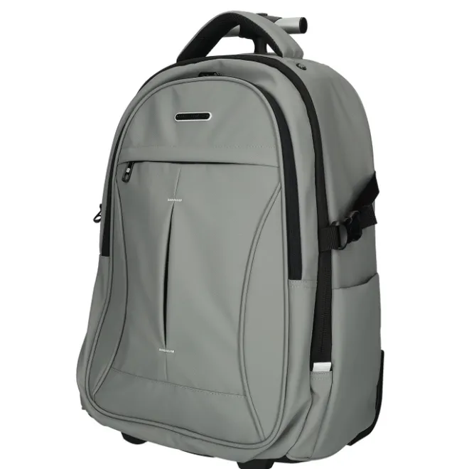 Best Enrico Benetti Northern Backpack Trolley 17" grey