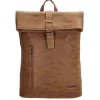 Outlet Enrico Benetti Rotterdam Laptop Backpack 15" camel