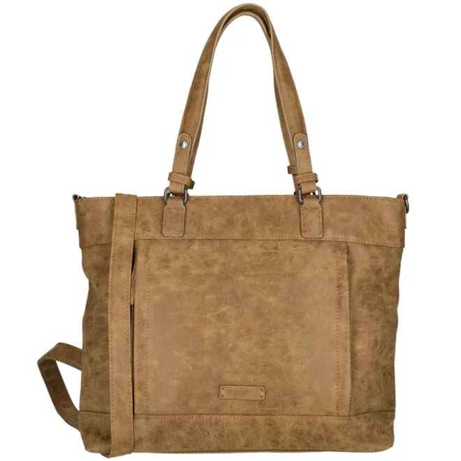 Discount Enrico Benetti Ruby Shopper 15" camel