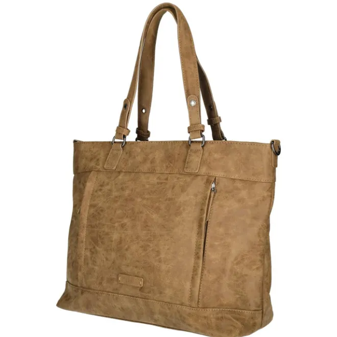 Discount Enrico Benetti Ruby Shopper 15" camel