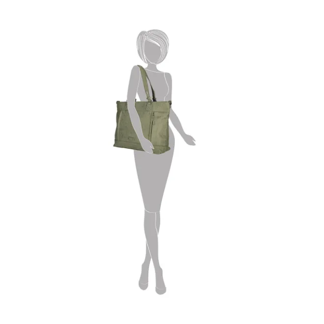 Outlet Enrico Benetti Ruby Shopper 15" olive