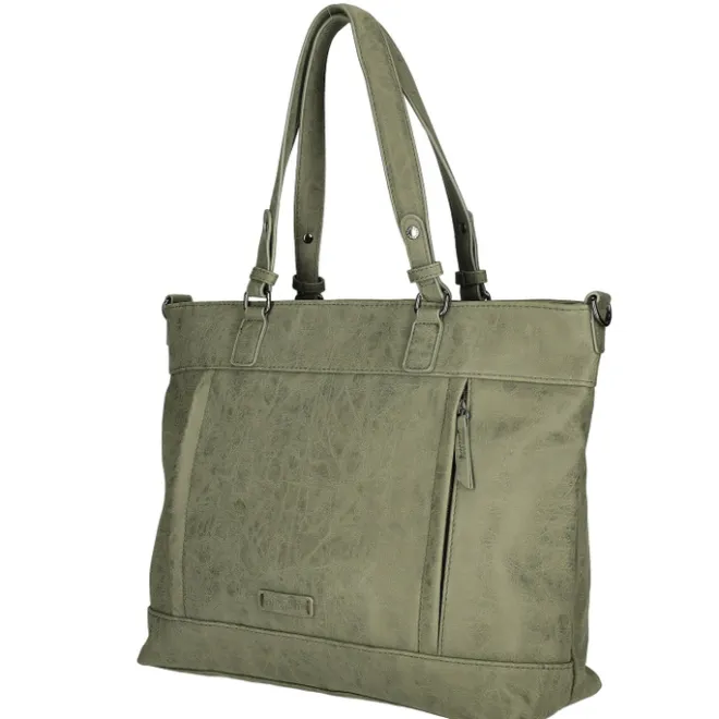 Outlet Enrico Benetti Ruby Shopper 15" olive