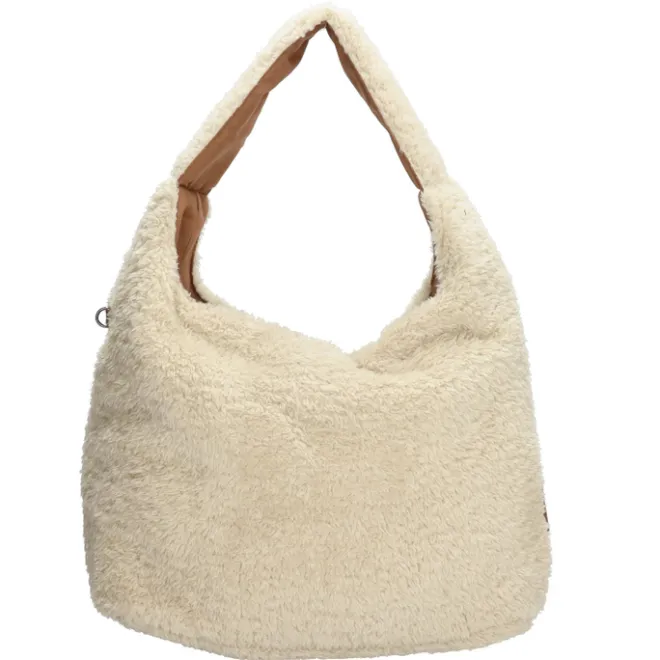 Best Enrico Benetti Teddy Schoudertas off white