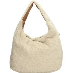 Best Enrico Benetti Teddy Schoudertas off white