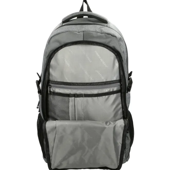 Online Enrico Benetti Yellow Stone 17'' Laptop Rugzak grijs