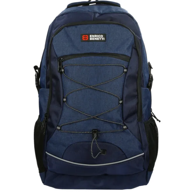 Clearance Enrico Benetti Yellow Stone 17'' Laptop Rugzak blauw