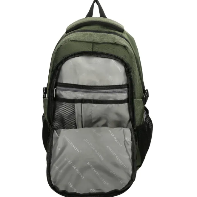 Hot Enrico Benetti Yellow Stone 13'' Laptop Rugzak olijf
