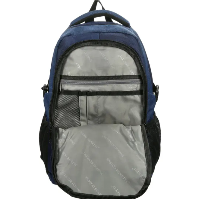 Outlet Enrico Benetti Yellow Stone 13'' Laptop Rugzak blauw