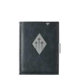 Best Exentri Leather Multi Wallet blue