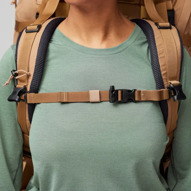 New Fjallraven Kajka 55 M/L khaki dust