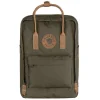 Clearance Fjallraven Kanken No. 2 Laptop Backpack 15" dark olive