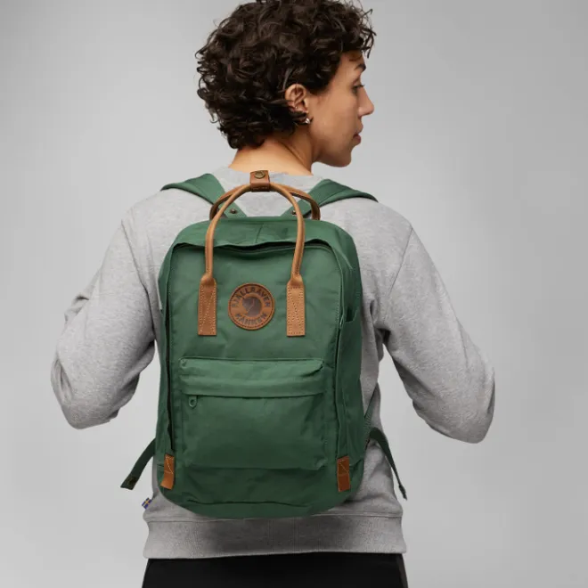 Clearance Fjallraven Kanken No. 2 Laptop Backpack 15" dark olive